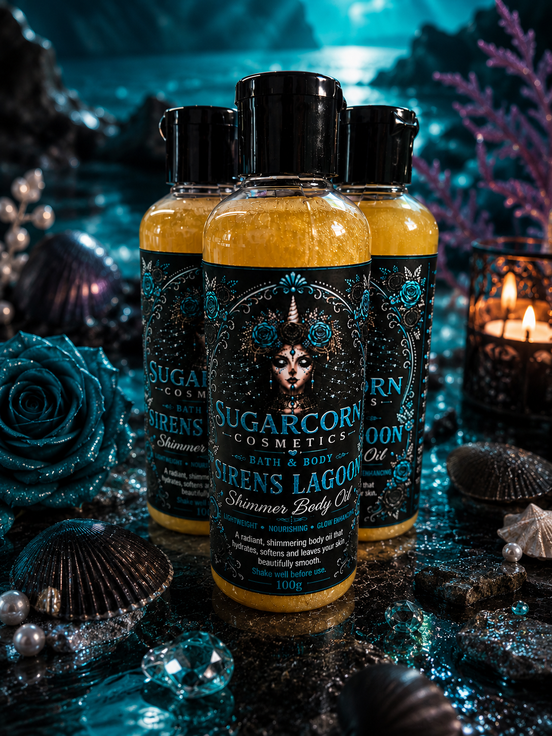 Sirens Lagoon Shimmer Body Oil