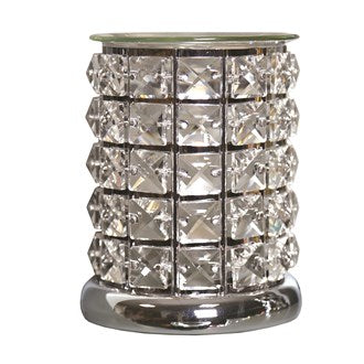 Clear crystal wax warmer