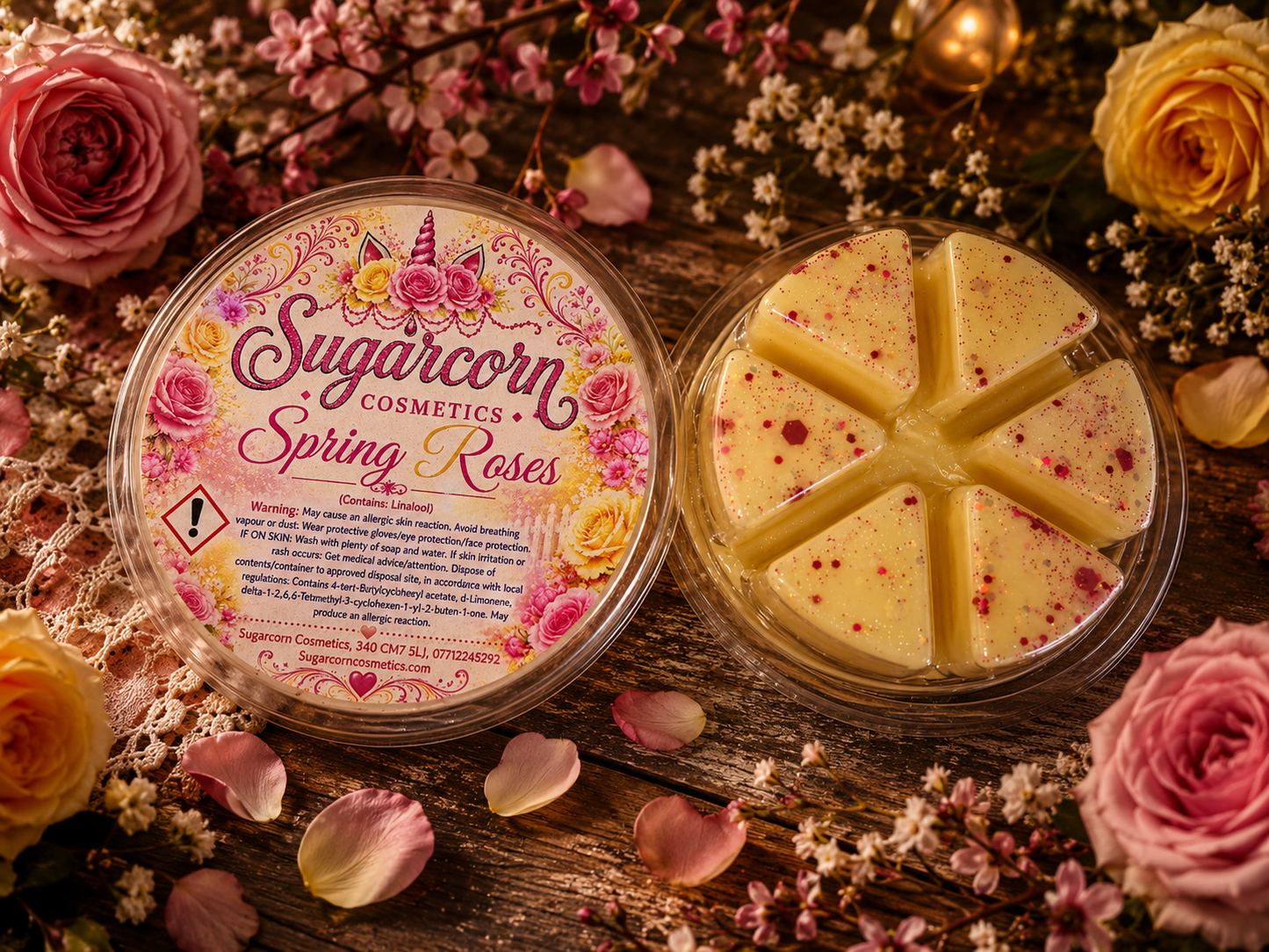 Spring Roses Wax Melt