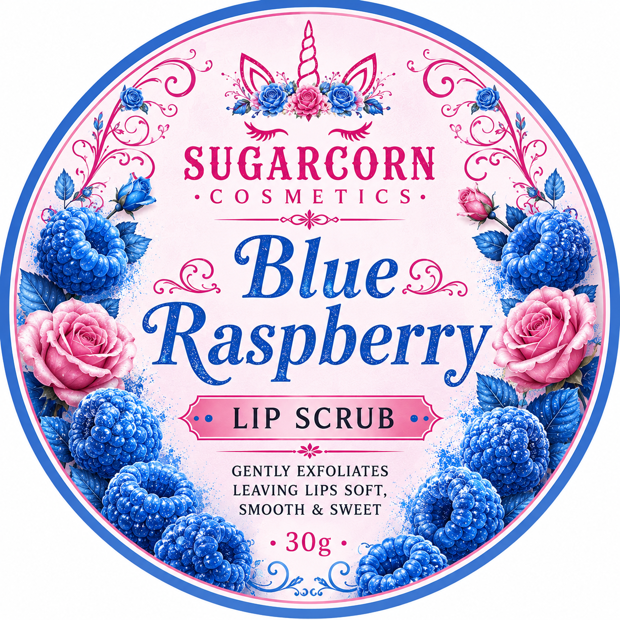 Blue Raspberry Lip Scrub