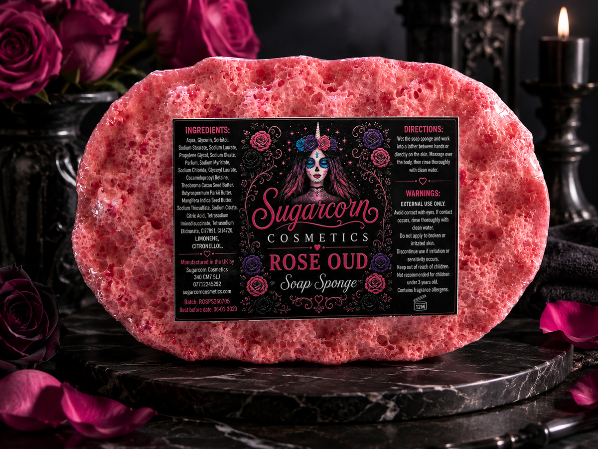 Rose Oud Soap Sponge