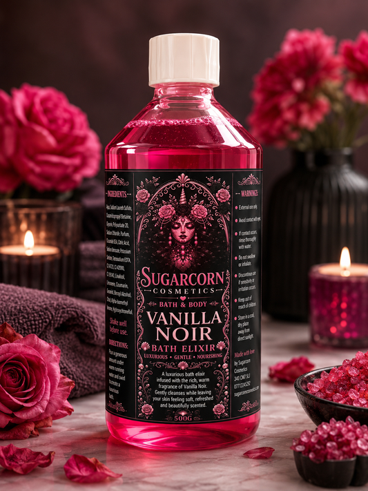 Vanilla Noir Bath Elixir