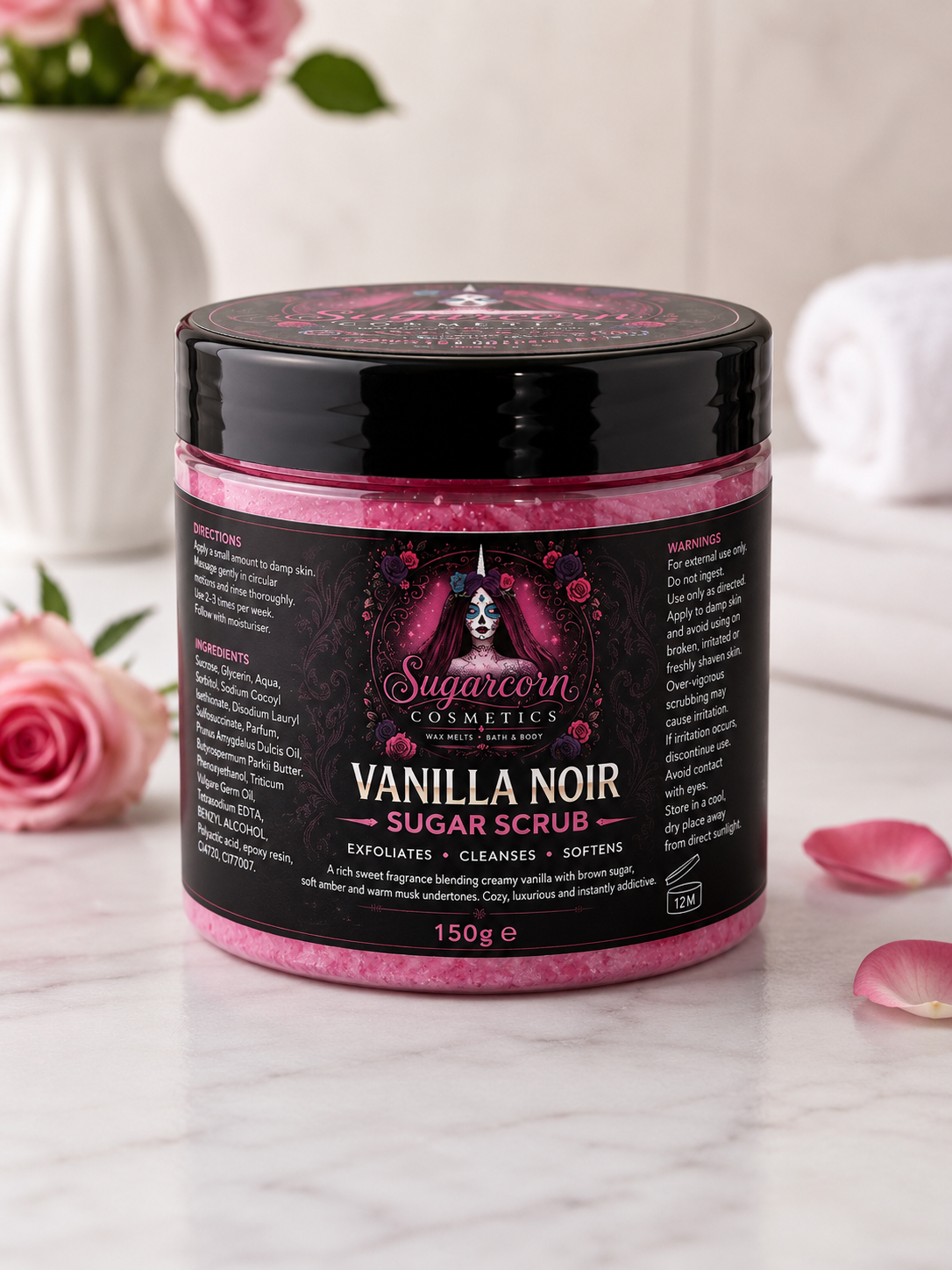 Vanilla Noir Sugar Scrub