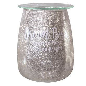 Pink sparkle wax warmer
