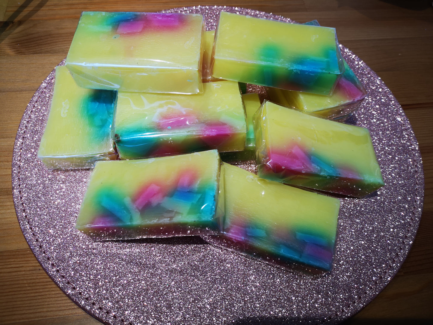 Summer fruits soap bar