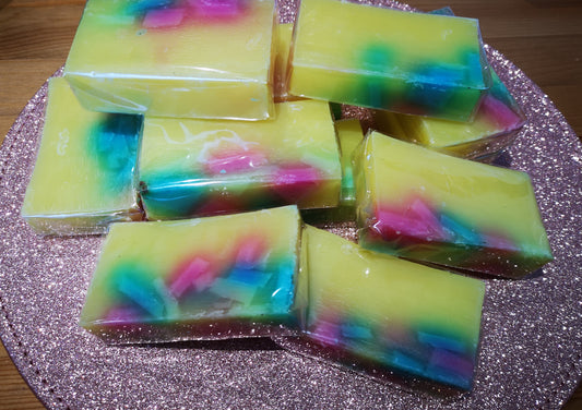 Summer fruits soap bar