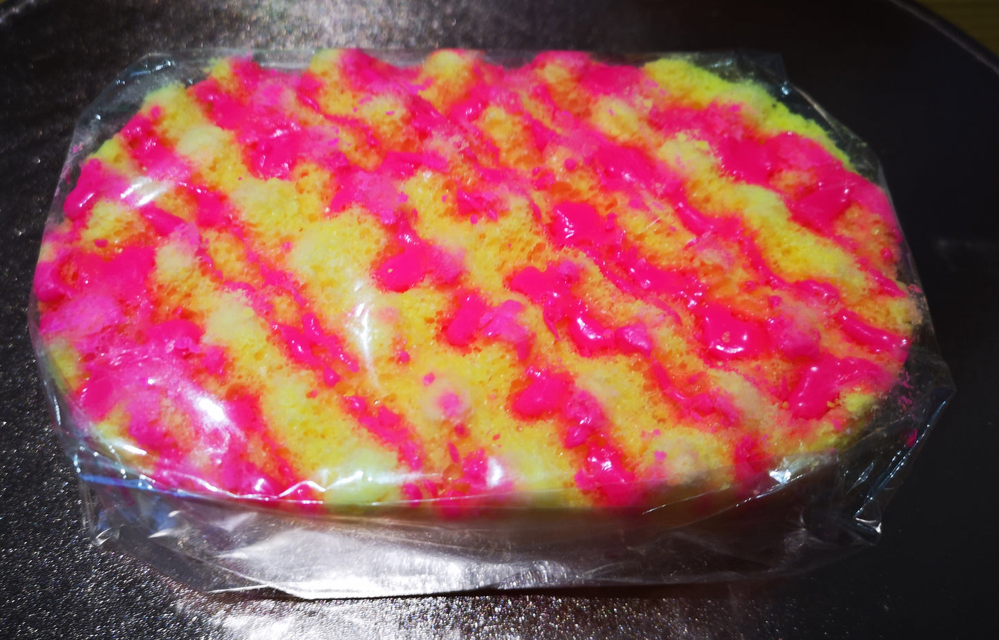 Jelly bean soap sponge