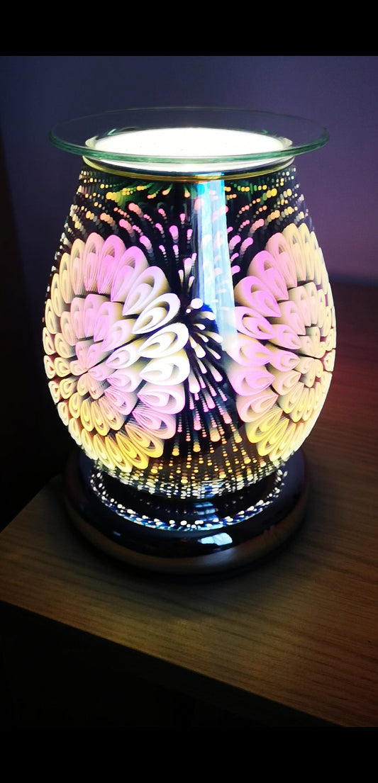 Peacock 3D electric burner